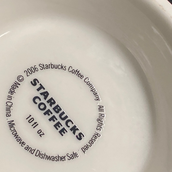 Starbucks ceramic pedestal coffee/tea cup. Collectible. 2006. - Picture 5 of 5